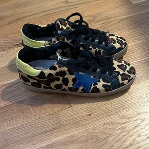 Golden Goose cheetah sneakers